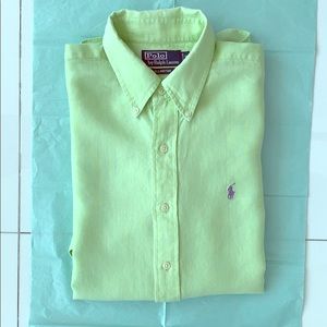 Polo Ralph Lauren Long Sleeve Linen Shirt